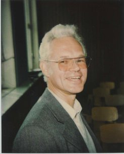 Prof. Holzwarth at the Fritz Haber Institute, 1986.