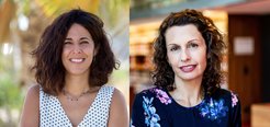 Dr. Rosa M. Arán Ais (links) und Prof. Dr. Beatriz Roldán Cuenya (rechts)